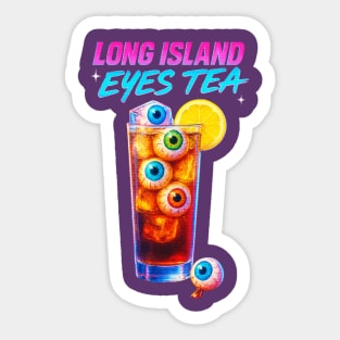 Long Island Iced Tea with eyes Sticker